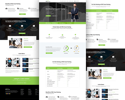 Hosting Website cloud domain healthcare illustrator ip address photoshop ui design web webdevelopment webhosting