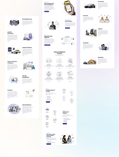 Website visuals design product design ui website design