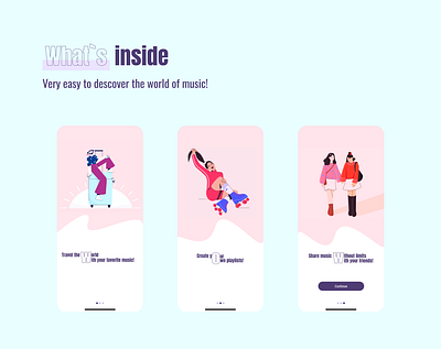 Tutorials app design mobile mobile ui music app tutorials ui