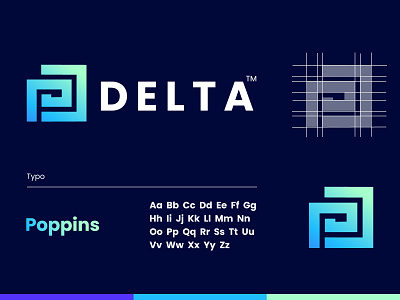 Delta Logo Design | D Letter Logo Mark abstract logo app brand identity branding branding agency business logo company logo d letter logo gradient graphic design illustration letter logo logo 2020 logo design logo designer logo mark logo trends 2020 logotype tech logo typography