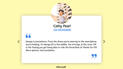 Testimonials Design app branding dailyui dailyuichallenge design ui ux