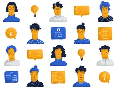 What is UX testing (aka User Testing)? characters draw drawing editorial editorial illustration illustration people testing user user testing