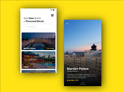 Travel App android app app design illustration mobile ui uidesign uiux ux web