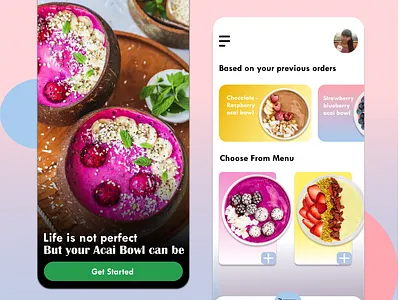 Acai Bowl UI/UX