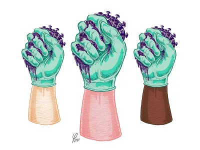 For the front line adobe fresco artwork covid19 digital art drawing illustration