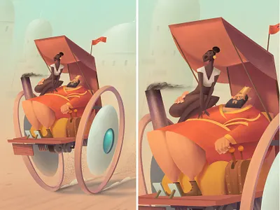 The King's new toy art artist charachter design conceptart design digitalartist drawing illustration photoshop