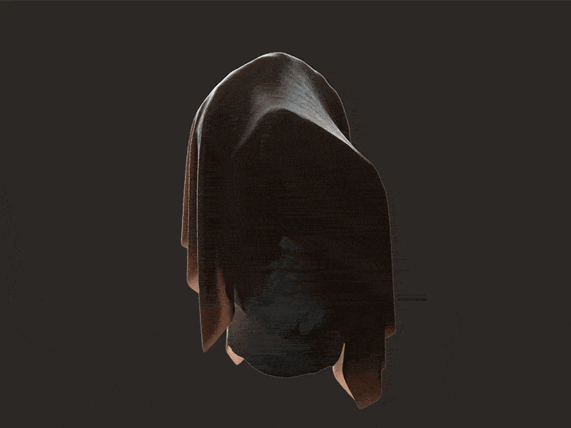 Statue 3d 3danimation abstract animation cgi character cinema4d cloth dark design face light statue white