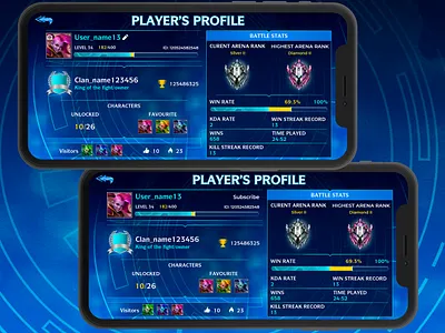 Mobile game android app design game design mobile ui ux