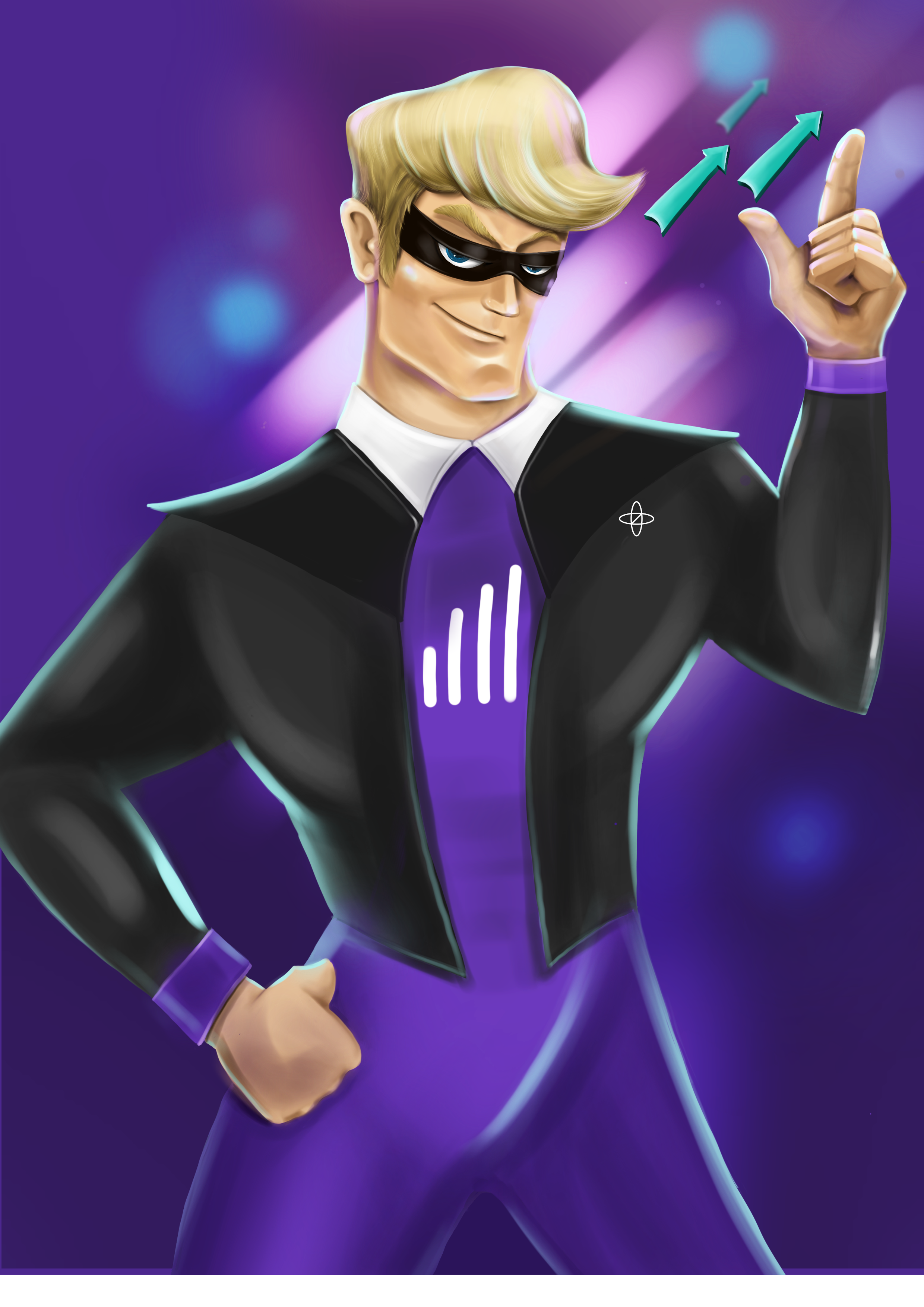 Character for poster by Jullay on Dribbble