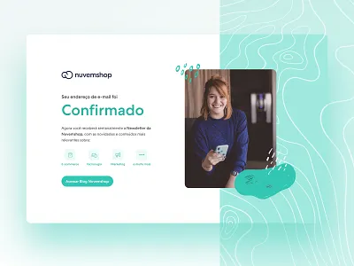 Mail confirmation page designinspiration figma illustration pattern thankyou ui uidesign uiux userexperience userinterface webdesign