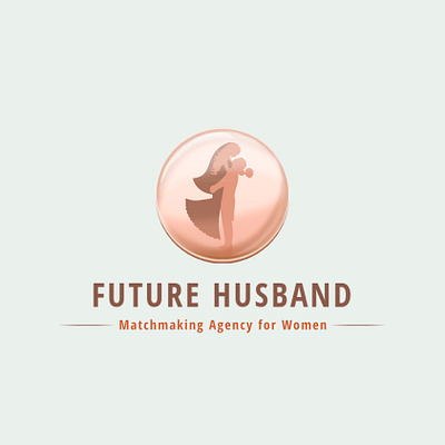 Logo Design Future Husband Matchmaking Agency for Women brand brand design brand development brand identity branding branding agency branding design bride design illustration logo logo design logodesign logos logotype matchmaker matchmaking vector wedding