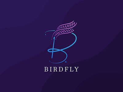 Birdfly b letter logo b logo bird logo brand identity branding daily logo challenge logo logo design logostar