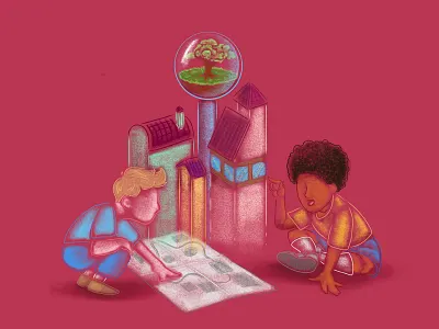 Le Coriandoline adobe fresco artwork digital art digital illustration drawing editorial art editorial design editoriale illustration italy london