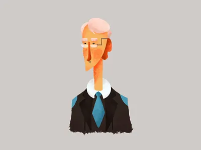 Unimpressed art character design characterdesign design digital digital illustration drawing illustration man procreate