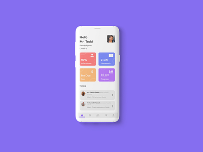 student progress app app design typography user experience user interface ux