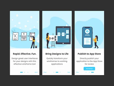 Daily UI Challenge. Day 023/100 app app design app store daily 100 challenge dailyui design app figma ui ui design undraw user interface wireframe wireframe design wireframing