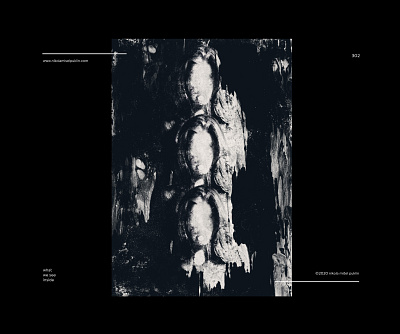 no. 302 isolation black and white composition concept contrast design digital digital art faces humans illustration minimal photoshop poster posterdesign postereveryday shadow texture