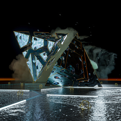 🔹Black version volum space · Set 02/02 3d 3d artist animation artist design designer graphics illustration model motion