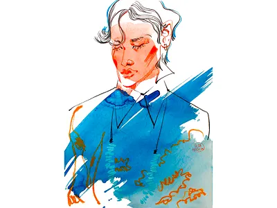 fashion illustration MAISON VALENTINO art design fashion fashion art fashion illustration fashion illustrator illustration maison valentino pencil water color