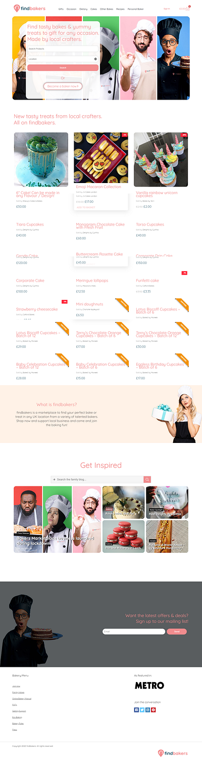 findbakers com website made by Rehub Multivendor e-commerce astrapro avadatheme bridge theme design divi theme ecommerce ecommerce design elementor multivendor plugins portfolio site rehub rehubtheme theme webdesign woocommerce wordpress wordpress blog