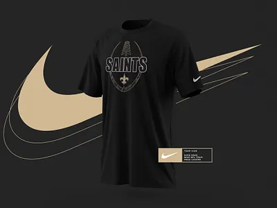 Nike® 2020 NFL Icon Tee football football app footballer nfl nfl design nike rams saints sports steak summer swoosh