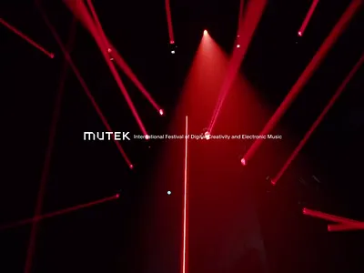 Mutek™ network · Introduction 3d animation art direction cursor design festival interactive interface introduction mask music scroll video webdesign webgl