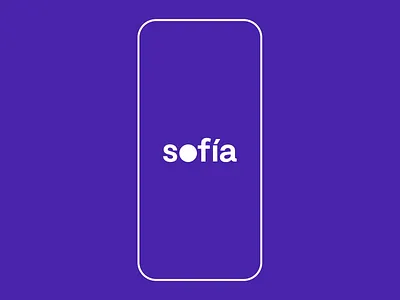 Sofía Logo Animation animated logo animation app app icon branding design health insurance mobile motion design motion graphics ui ux