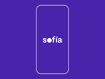 Sofía Logo Animation animated logo animation app app icon branding design health insurance mobile motion design motion graphics ui ux