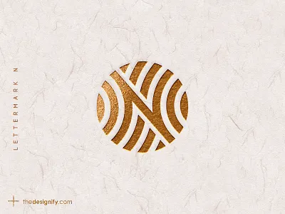 Letter N Logo brandmark design designs elegant initial initials letter logo logos minimal modren monogram n new simple symbol type typogaphy