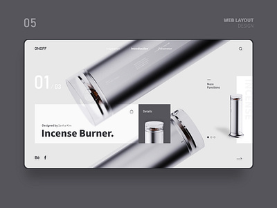 Web Layout Design 05 powerpoint design ppt product slide ui ui design uiux ux web web design