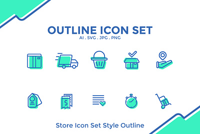 Colour Icon Set Delivery Button For Website or App design icon icon app icon design icon minimalist icon set icons ui