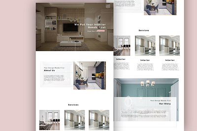 Interior Concept design graphic design ui ux web web design website