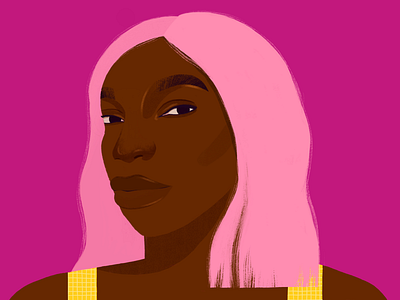 I May Destroy You hbo i may destroy you illustration michaela coel portrait procreate