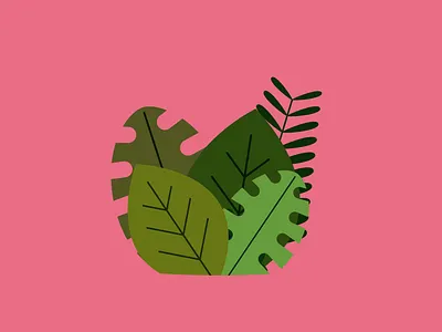 LURK - DAY 015 2d 2d animation after effects animation binoculars bush bushes illustration loop motion design