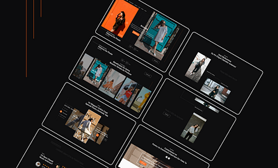 Brounder - All-in-One eCommerce Platform app app design branding concept creative design dark theme design minimalistic prototype ui design ux design web design