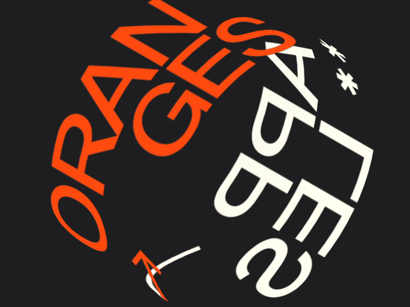 . aftereffects animation apples design flat geometry graphic design minimal motion oranges typography