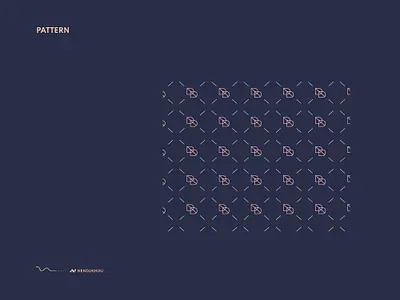 radis decor brand identity minimalism pattern pattern design
