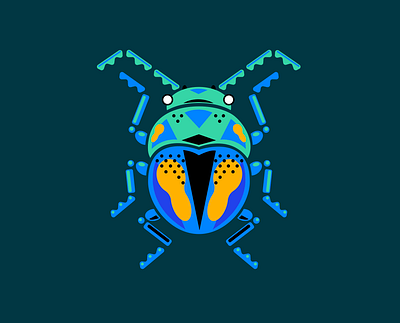 Leaf beetle beetle bug illustrator insect leaf shapes