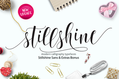 Still Shine Script branding display font fonts illustrator lettering modern modern font type typeface