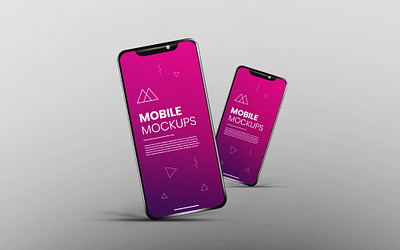 Realistic & clean app screen smartphone mockup app mockup phone mockup ui mockup ux mockup