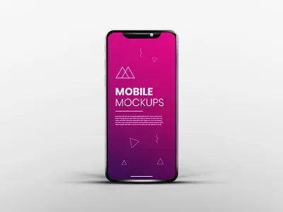 Realistic & clean app screen smartphone mockup app mockup phone mockup ui mockup ux mockup
