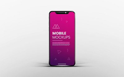 Realistic & clean app screen smartphone mockup app mockup phone mockup ui mockup ux mockup