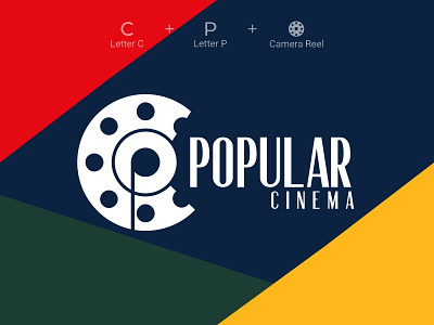 Popular Cinema Logo cinema logo design film logo gradient gradient logo logo designer logodesign ui ux