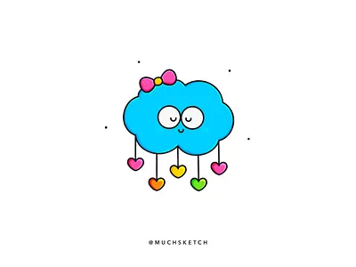 Cute cloud 🌧 affinity designer affinitydesigner blue character design characterdesign cloud cute drawing hearts illustration illustrator kawaii love procreate stamp stamp design stamping vector vector art vector illustration