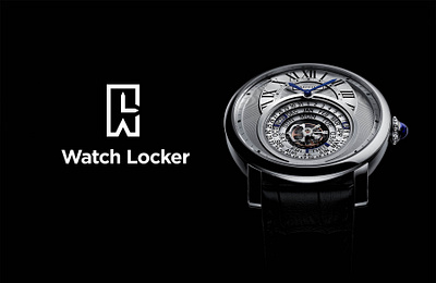 watch locker design logo