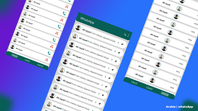 WhatsApp ReDesign app app design application chat dailyui desighn design redesigned social media ui uidesign uiux ux whats new whatsapp whatsapp redesign