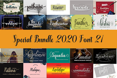 Special Font Bundle bundle display font sale sans script serif