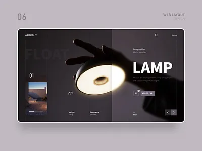 Web Layout Practice 06 design powerpoint design ppt product slide ui ui design ux web web design