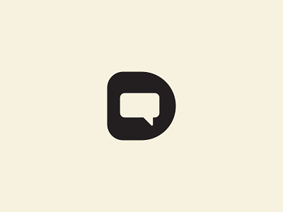 Letter D with Chat app logo branding chat chat bubble icon chat logo chatting logo creative design d logo design logo designer talk