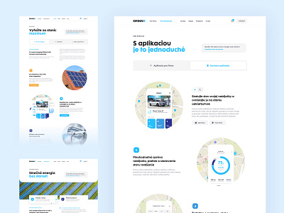 Sminn Info Pages car clean ecommerce header homepage landing minimal ui ux web webdesign website white